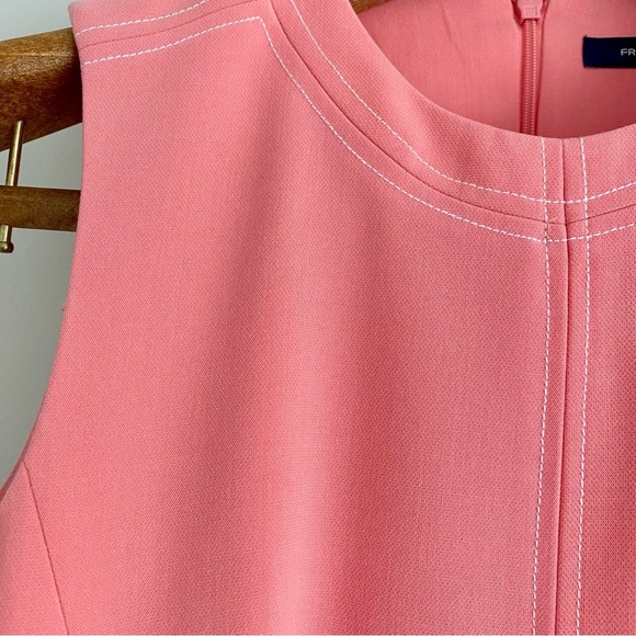 French Connection Coral Pink Dress - Picture 3 of 6